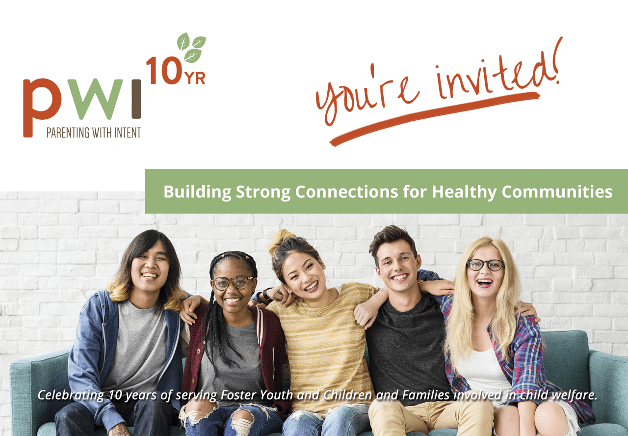 an example of graphic design for an event post card for a nonprofit organization